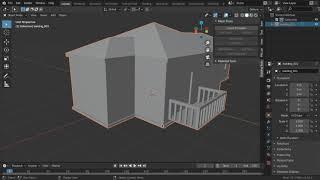 Создание дома в blender 2.9. Часть 1