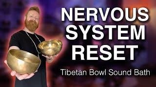 Meditation To Clear Your Mind and Center Your Heart | Tibetan Bowl Sound Healing