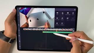 IPAD Pro 2020 12.9” & video editing with KineMaster pro | how to edit videos on iPad Pro