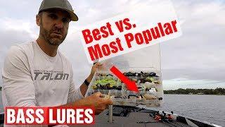 Best Lures for Bass Fishing vs. Most Popular Lures for Bass Fishing