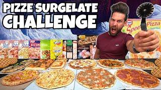 PIZZE SURGELATE CHALLENGE con rinforzo di CROSTATA - (4 KG) - MAN VS FOOD