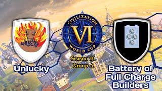 Unlucky vs BoFCB CWC Season 10 Civilization 6