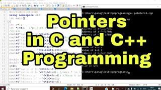 Pointers in C and C++ | Pointers in C and CPP Programming Languages | Indirection Operator