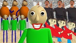 BALDI CLONED HIMSELF AND ALL HIS FRIENDS! | New Baldi's Basics Mod