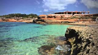 Ibiza Best Beaches, Cala Conta near San Antonio with chill out music