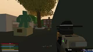 Unturned being kosed by 4 people