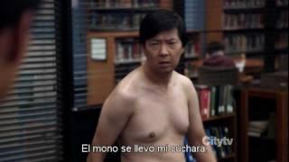 Community - Chang: Monkey took my spoon.