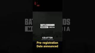 battlegrounds india mobile pre registration date announced | pubg latest news | #techandtips #pubg