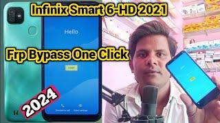 Infinix Smart 6 hd 2021 ( X612B ) Frp Bypass | infinix smart 6 hd frp unlock tool 