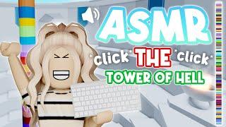 ROBLOX *THE* Tower of Hell but it's KEYBOARD ASMR... *VERY CLICKY*