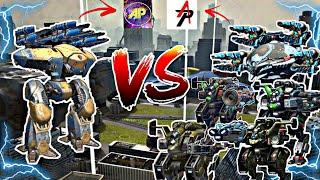 1 VS 6 Sharnaga VS Cossacks Army+ 1 Nodens Titan Boss Fight   |War Robots|