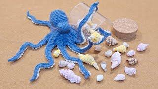 Making Crochet Octopus With Seashells | Crochet Ideas | Crochet Art