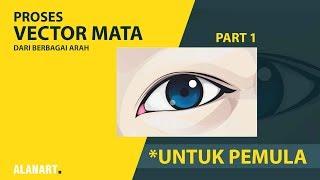 How to Make eye vector (from various angles ) with Adobe Illustrator