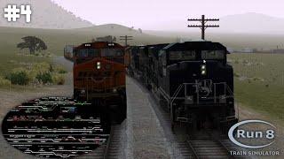 Run8 Train Simulator V3 #4 Manually Dispatching AI Trains Before I Reset All of Them!