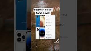 Apple iPhone 14 vs Samsung A12