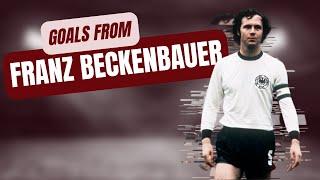 Great goals from Franz Beckenbauer