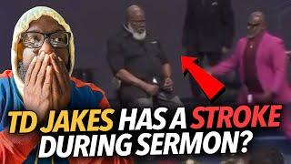 "This Looks Serious..." TD Jakes Has a Stroke During Sunday Service While Livestreaming, Prayers Up