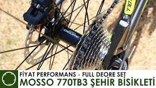 Mosso 770TB3 Şehir Bisiklet - Frenden Göbeklere kadar Full Deore Set - Fiyat Performans