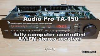 Audio Pro TA-150 stereo receiver made in Sweden teardown/inside (1979)