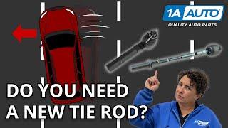 Car or truck pulling to one side on the highway? Time for new tie rods or just an alignment?