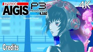 Persona 3 Reload Episode Aigis Credits 4K