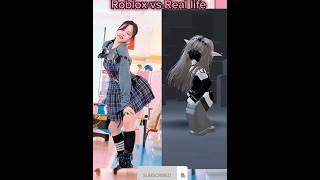 Roblox vs Real life - Twice the feels #roblox #shorts