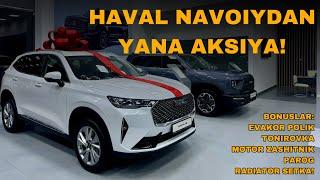 Yangi Yil Aksiyasi Haval Navoiydan | HAVAL H6 | HAVAL DARGO | HAVAL M6 | HAVAL JOLION | HAVAL NAVOIY