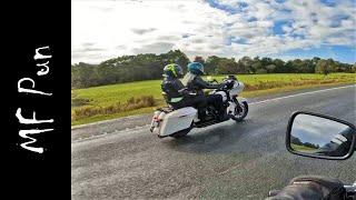 HER FIRST TIME RIDING ON A MOTORCYCLE