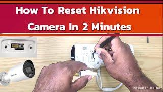 How to Reset a Hikvision CCTV Camera: Step-by-Step Guide #hikvision #dahua #reset #cctvcamera #dvr