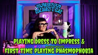 Playing Dress to Impress and Phasmophobia with @jellybeanbk | 18+ Live Stream