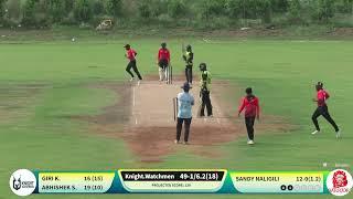 SAANVI CRICKET LEAGUE EDITION 57 WARRIORS VS KNIGHT WATCH MAN
