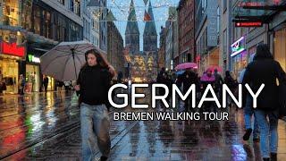 CHRISTMAS WALKING TOUR - BREMEN 2024 - GERMANY 4K [FULL TOUR]