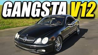 PIMPING Out My CHEAP Turbo V12 Mercedes (SLAMMED!)