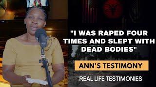 LIFE IS SPIRITUAL PRESENTS: ANN'S TESTIMONY - "I WAS RAPED FOUR TIMES AND SELPT WITH DEAD BODIES"