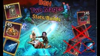 Drakensang Online | Two Mages  Stats/Build  - BGH !