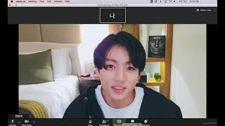 BTS Jungkook Zoom Study | no music, white noise [1 HOUR]