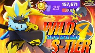 THIS INSANE WILD SPARK META BUILD OF ZERAORA MADE ZERAORA THE S-TIER SPEEDSTER!!! | Pokemon Unite