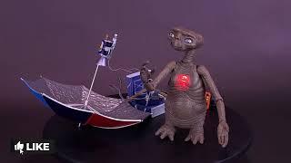 NECA Toys E.T. the Extra-Terrestrial Deluxe Ultimate E.T. Figure @TheReviewSpot