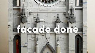 Facade Design Finalized | LEGO Gothic Collab Update