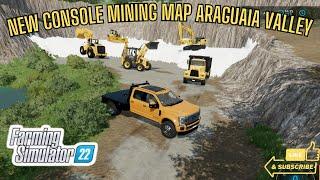 NEW Console Mining MAP ARAGUAIA VALLEY | Farming simulator 22 #fs22 #farmingsimulator22 #simulator