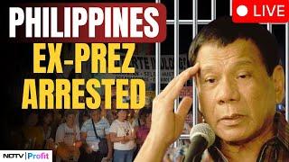 Watch LIVE: Former Philippine President Rodrigo Duterte Arrested In Manila | LIVE News