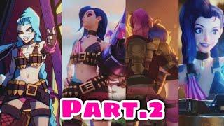 Every Jinx LoL Cinematic / Appearances PART 2