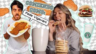 UN DÍA COMIENDO COMO FEDE VIGEVANI