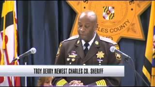 Charles County swears in first African-American sheriff