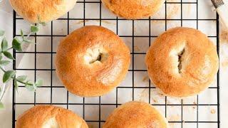 Easy Homemade Plain Bagels (Quick & Easy!)