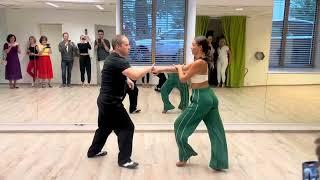 Salsa partnerwork by Alina & Eddie