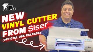 NEW Siser Vinyl Cutter USA Reveal!  T-Shirt Side Hustle