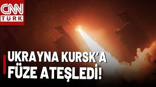 SON DAKİKA  Ukrayna'dan Rusya'nın Saldırılarına Cevap! Ukrayna Kursk'a 5 ATACMS Ateşledi!