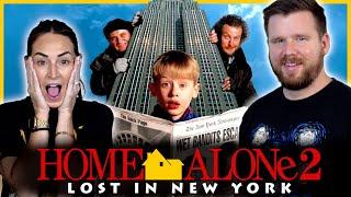 My wife watches HOME ALONE 2 for the FIRST time || Movie Reaction & Review