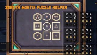 Zereth Mortis Puzzle Helper - Как быстро решить головоломки в Зерет Мортис